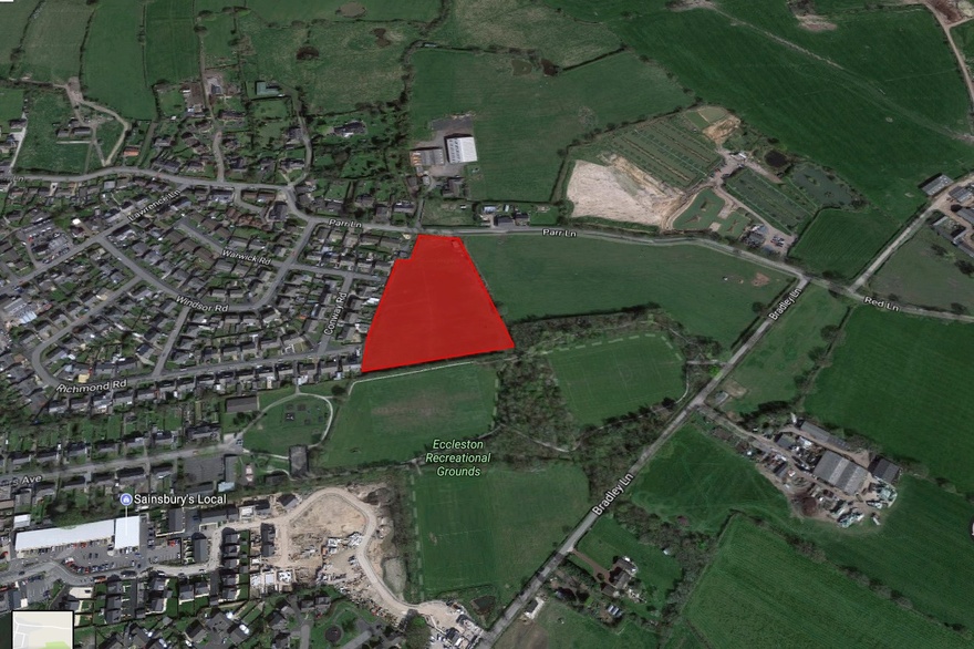 Parr Lane, Eccleston, Land to the South of Parr Lane, Eccleston, Near